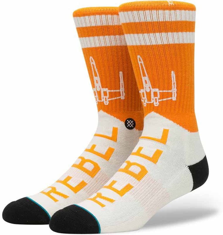 Pánske ponožky Stance Varsity Rebel Orange