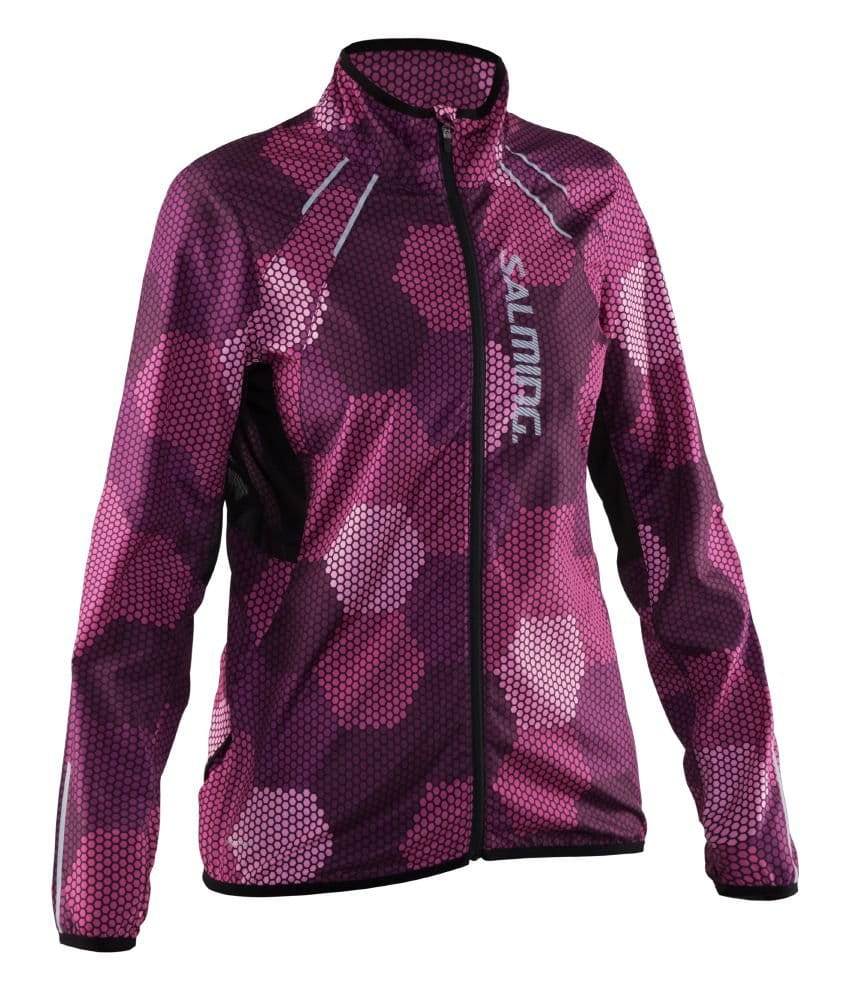 Dámská běžecká bunda Salming Ultralite Jacket 2.0 Women Azalea Pink