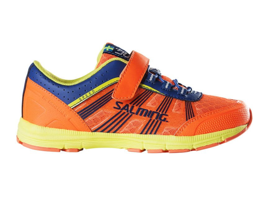 Dětské běžecké boty Salming Speed Kid Velcro Orange