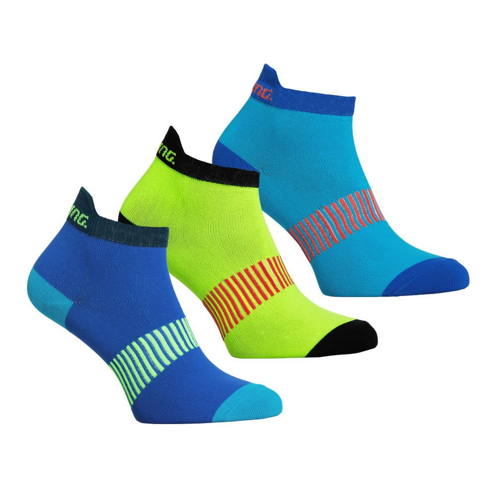 Ponožky Salming Performance Ankle Sock 3-pack Blue/Mixed