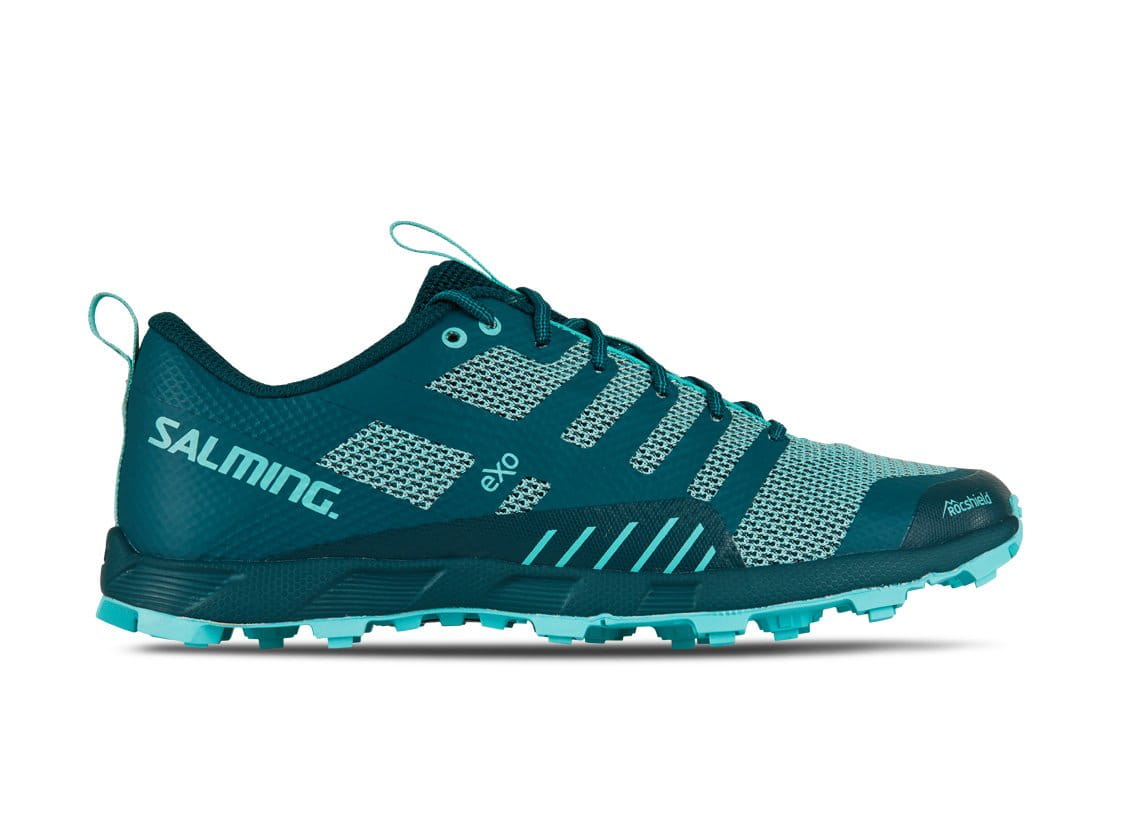 Dámské běžecké boty Salming OT Comp Women Deep Teal/Aruba Blue