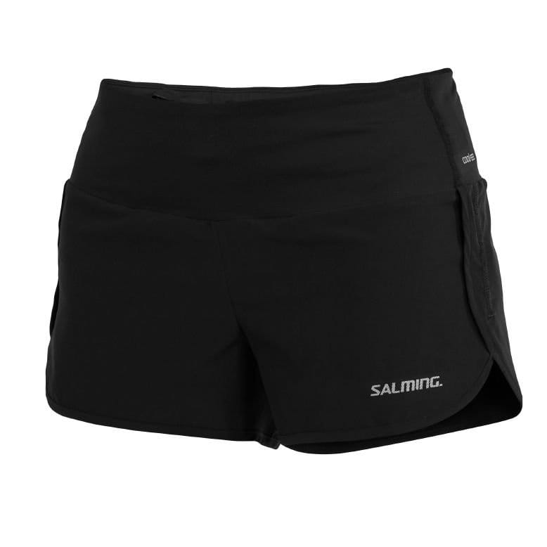Pantalones cortos de mujer para correr  Salming Spark Shorts Women Black