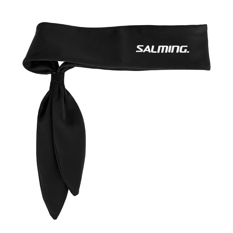 Pásky do vlasů Salming Hairband Tie Black