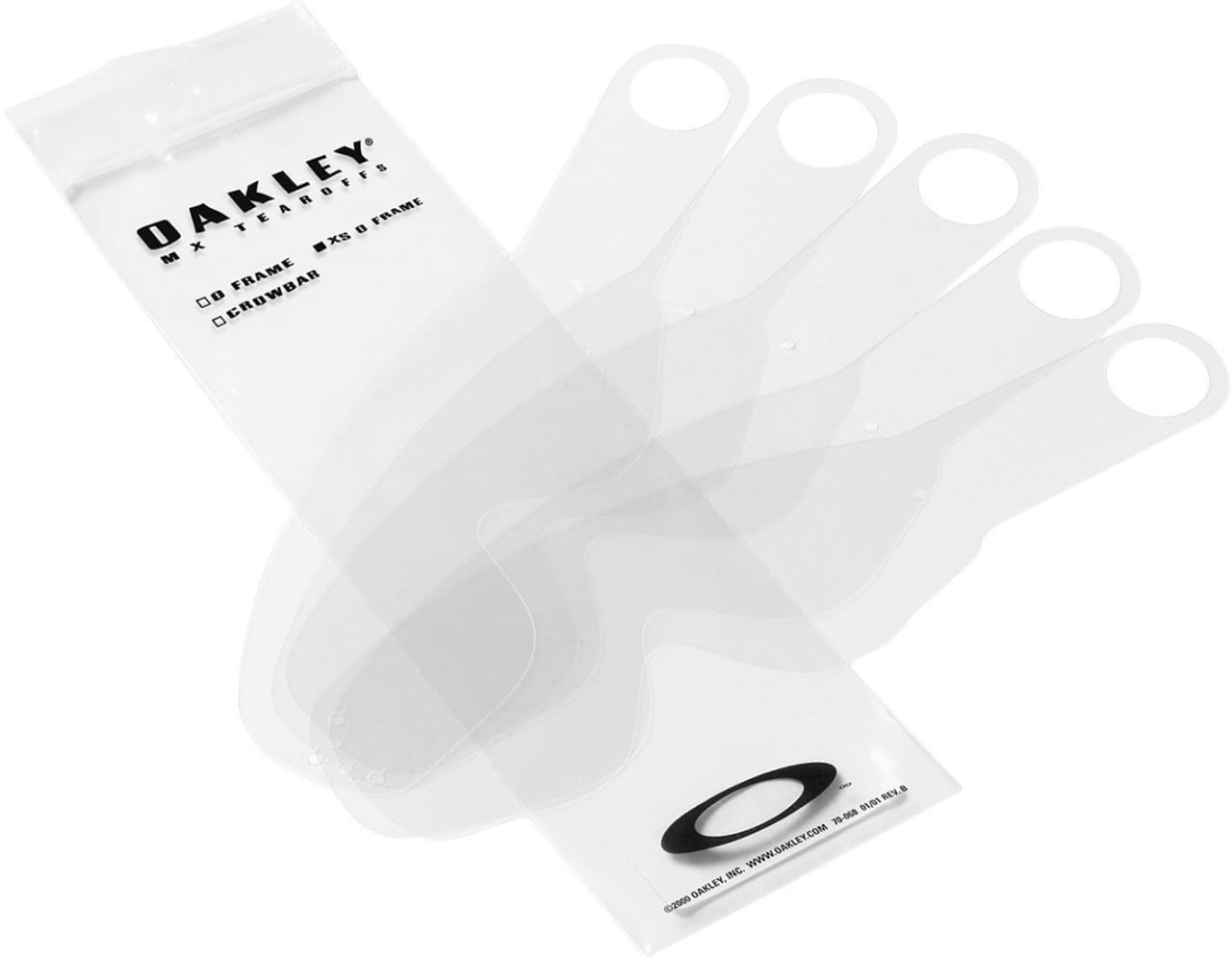 Strhávačky Oakley XS O-Frame MX Tear off Pack