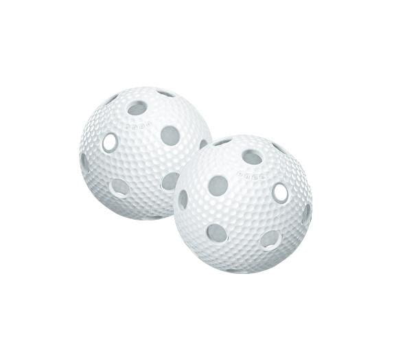 Labdák Salming Floorball 2-pack White