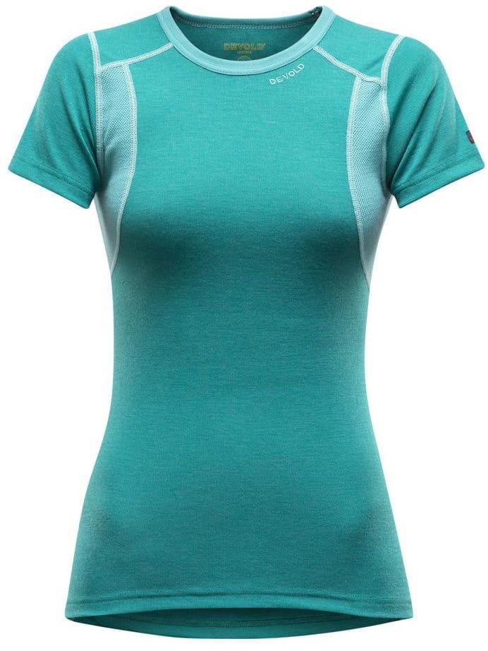 Dámske vlnené tričko s krátkym rukávom Devold Hiking Woman T-Shirt