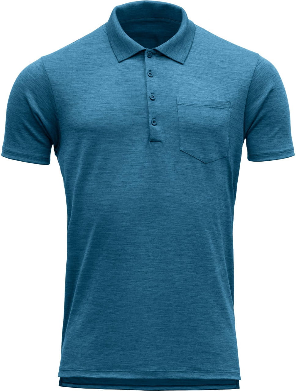 Pánské vlněné tričko Devold Grip Man Pique Shirt W/Pocket