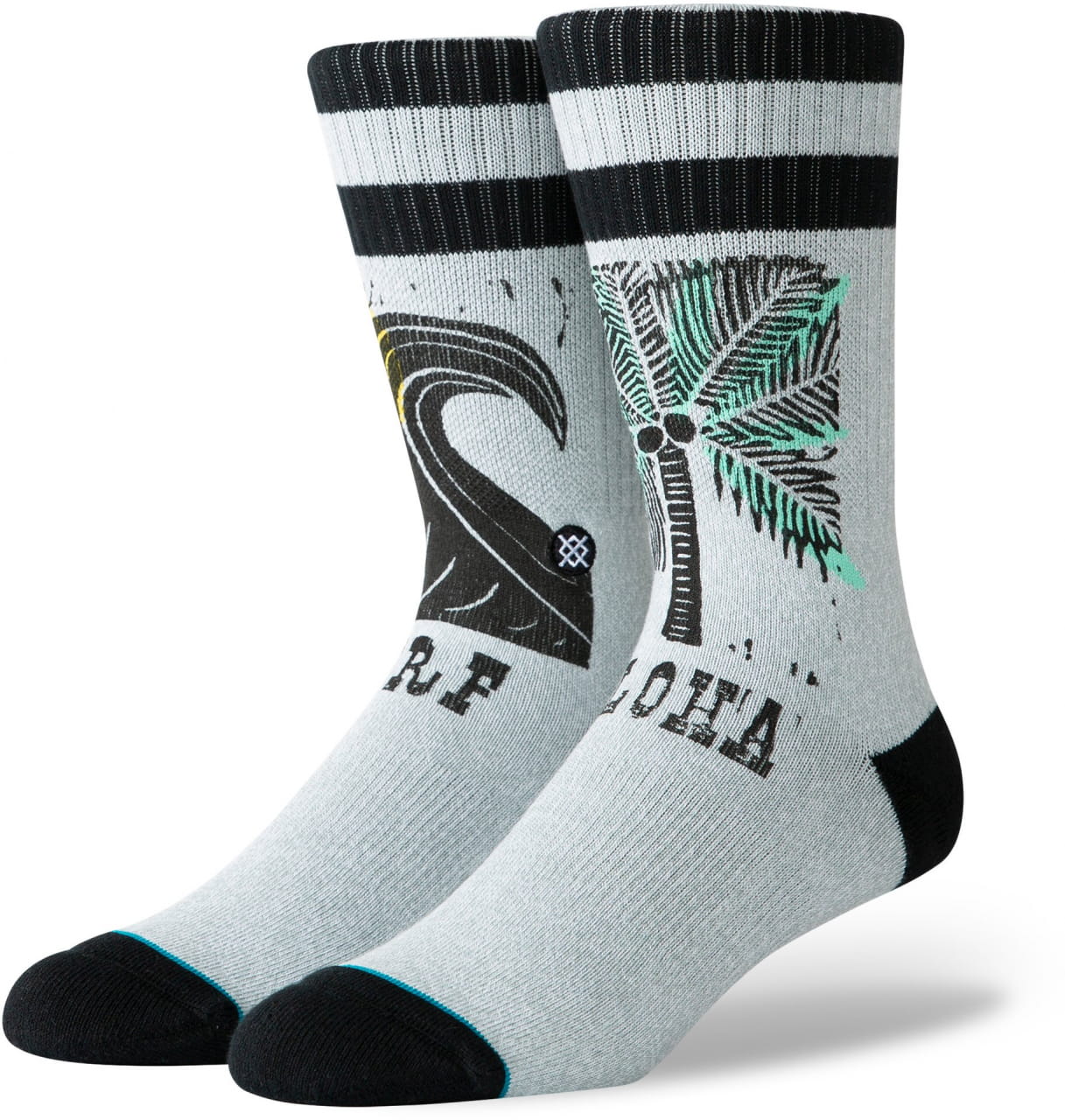 Pánské ponožky Stance Aloha Surf Oblow Grey