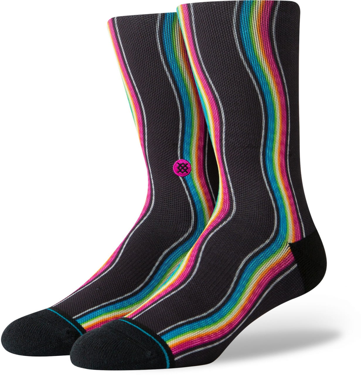 Pánské ponožky Stance Rainbow Waves Multi