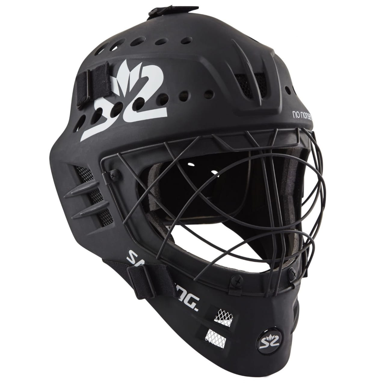 Florbalová brankárska maska Salming Phoenix Elite Helmet Black