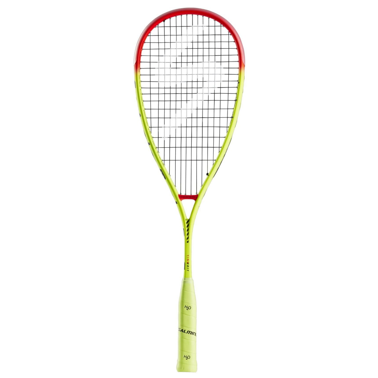 Squashové rakety Salming Grit PowerLite Racket Fluo Yellow/Red
