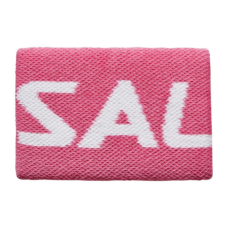 Salming Wristband Mid Pink/White