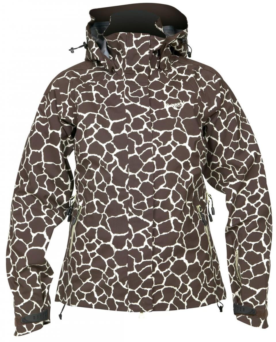 Dámska bunda Bergans Giraffe Lady Jacket - Giraffe Print