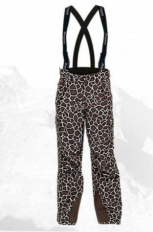 unisex nohavice Bergans Giraffe Pants - Giraffe Print