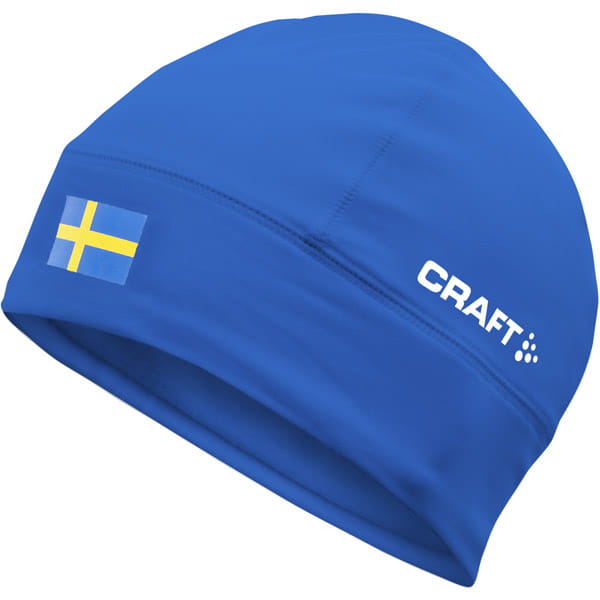 Čepice Craft Čepice Light Thermal Flag - s vlajkou modrá Švédsko