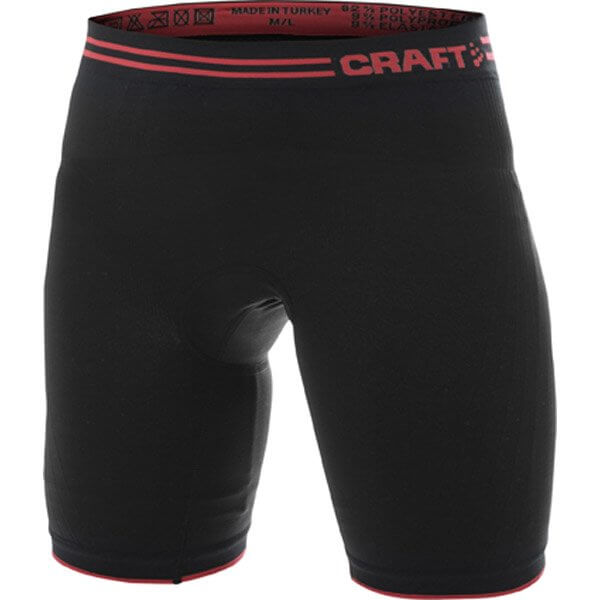 Spodní prádlo Craft W Boxerky Seamless Bike černá s červenou