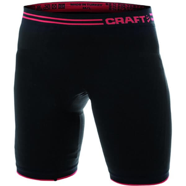 Spodní prádlo Craft Boxerky Seamless Bike černá s červenou