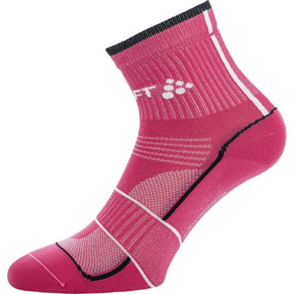 Ponožky Craft Ponožky Grand Tour Bike růžová