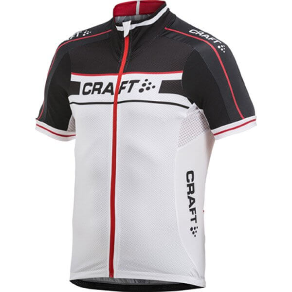 Tričká Craft Cyklodres Grand Tour čierna s bielou