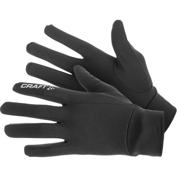 bežecké rukavice Craft Rukavice Thermal čierna