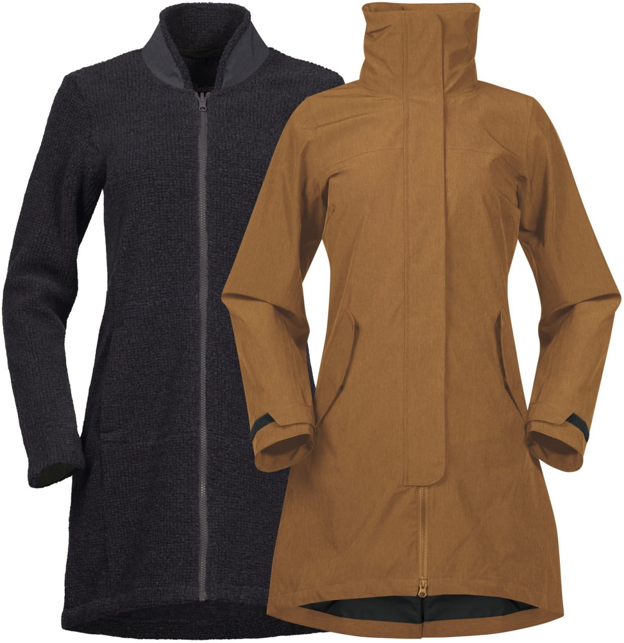 Nepromokavý a zateplený kabát Bergans Oslo 3in1 W Coat