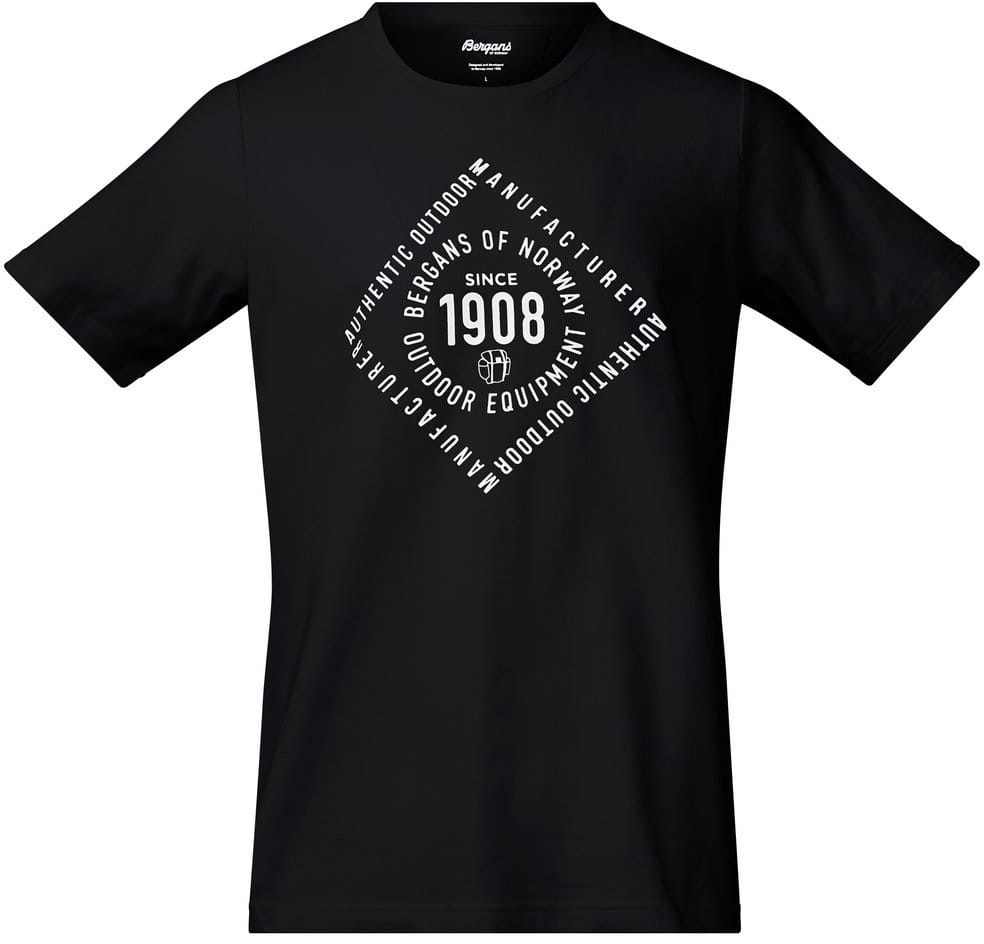 Pánské prodyšné tričko s krátkým rukávem Bergans Bergans 1908 Tee