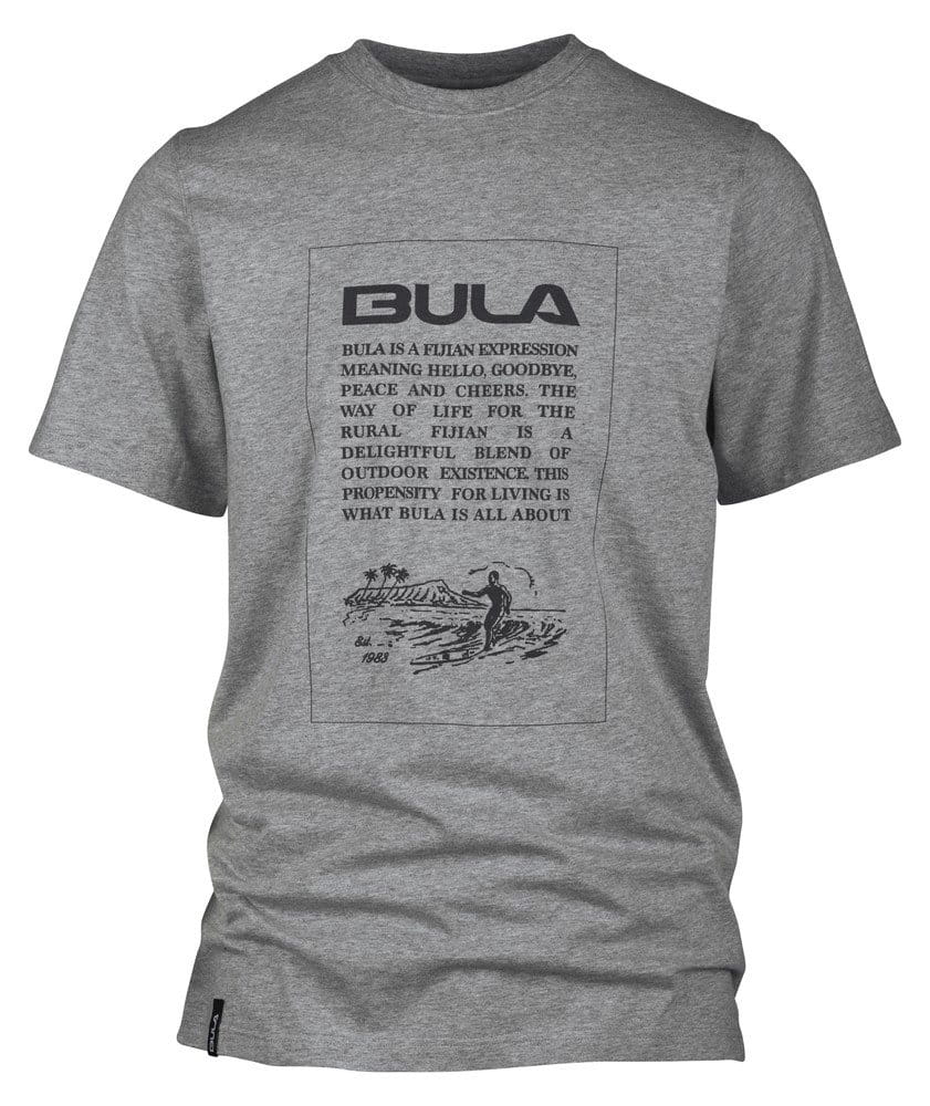 Pánske štýlové tričko s potlačou Bula Pure tee