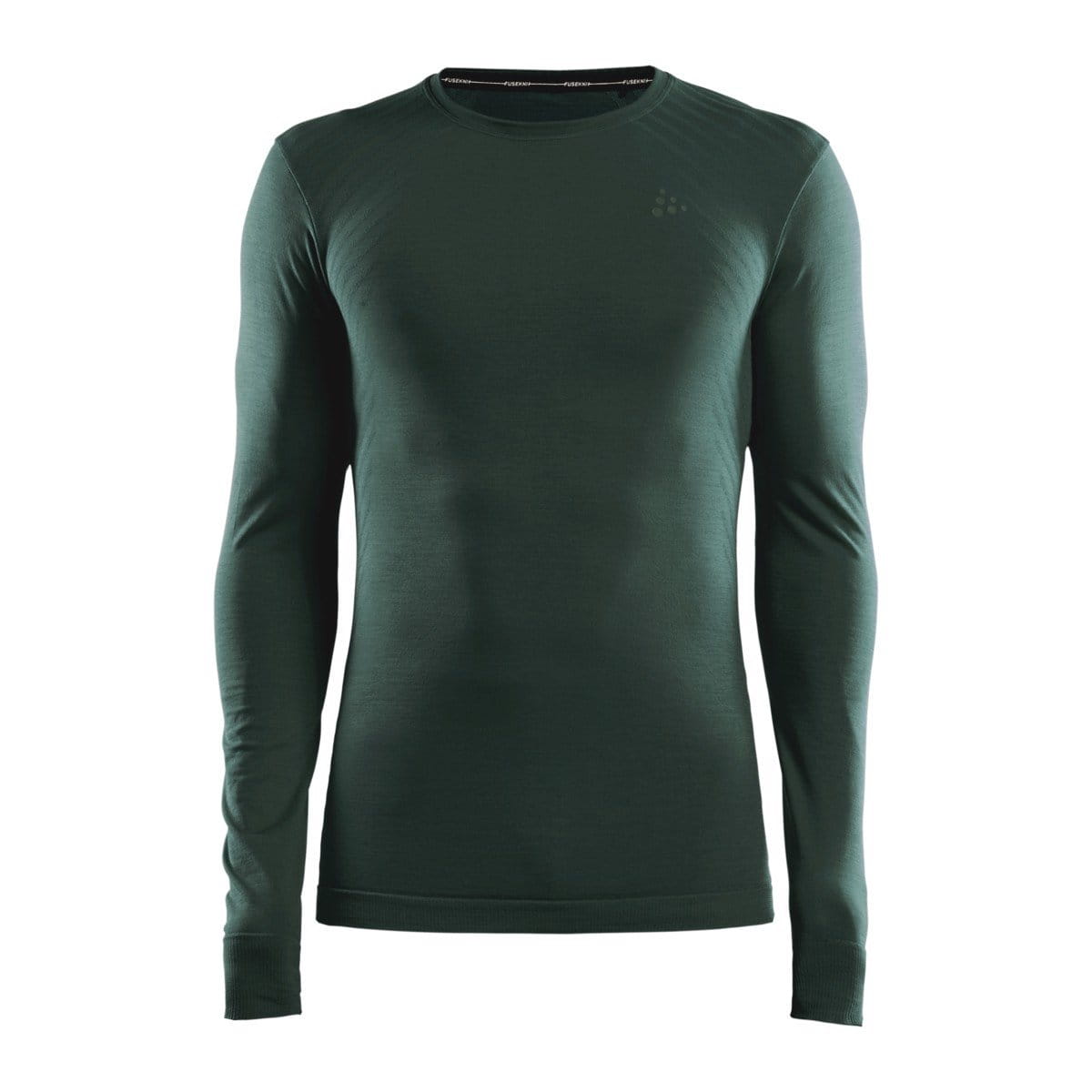 Pánske funkčné tričko Craft Triko Fuseknit Comfort LS tmavě zelená