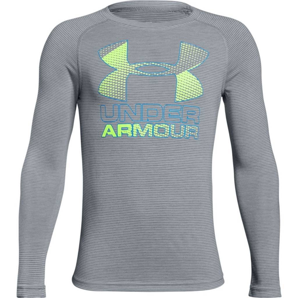 Chlapecké triko Under Armour Hybrid Big Logo LS T