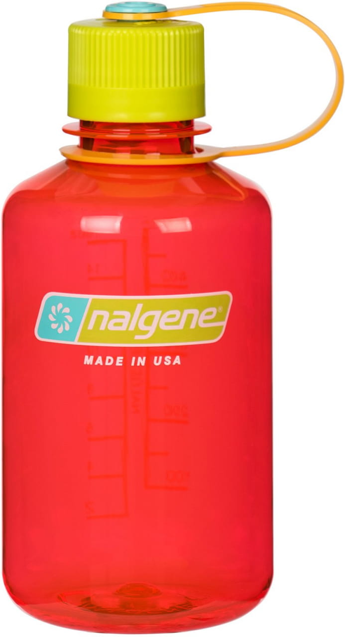 Fľaša s úzkym hrdlom Nalgene Narrow-Mouth 500 mL Pomegranate/2078-2072