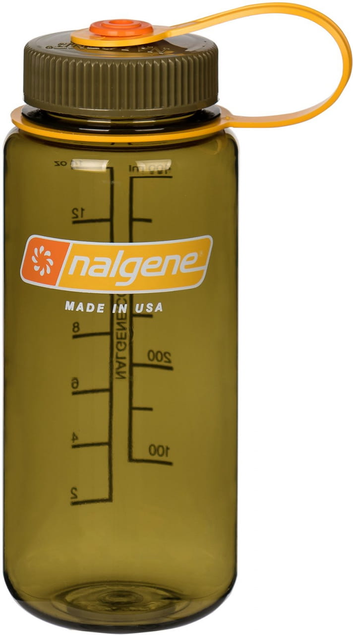 Weithalsige Flasche Nalgene Wide-Mouth 500 mL Olive/2178-2068