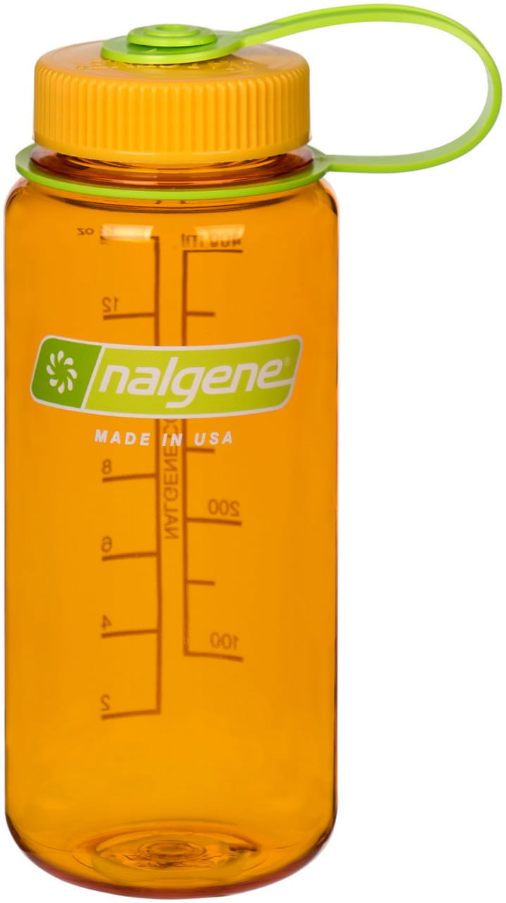 Kültéri 500ml-es palack Nalgene Wide-Mouth 500 mL Clementine/2178-2072