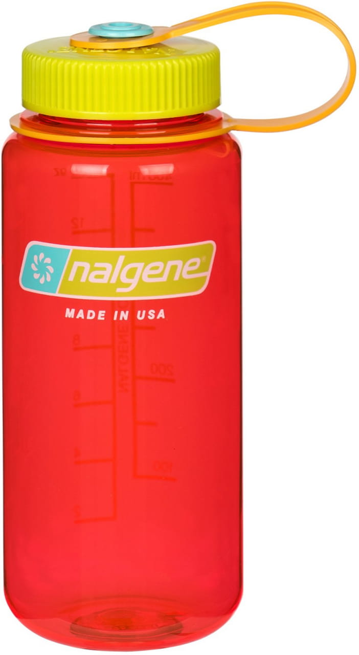 Széles szájú palack Nalgene Wide-Mouth 500 mL Pomegranate/2178-2073