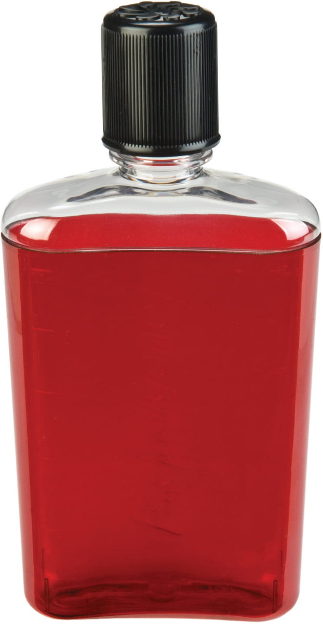 Terenska steklenica Nalgene Flask 350 mL Red_with_black_cap/2181-0008
