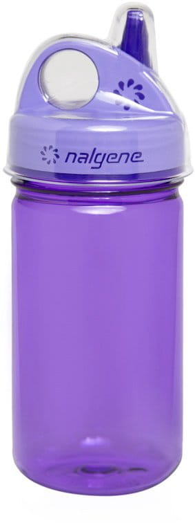 Láhev pro děti i batolata Nalgene Grip´n Gulp 350 mL Purple/2182-2512