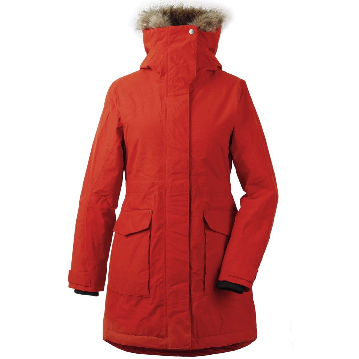 Dámský zimní kabát Didriksons W Kabát MEJA dámský oranžová