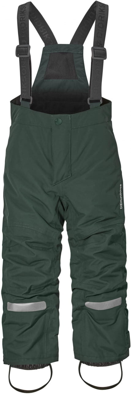 Kalhoty Didriksons Kalhoty IDRE dětské tmavě zelená