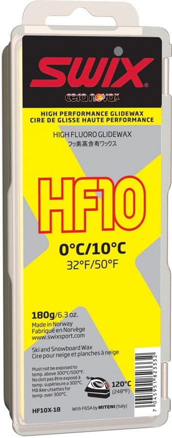 Lyžiarsky vosk Swix HF10X 180g