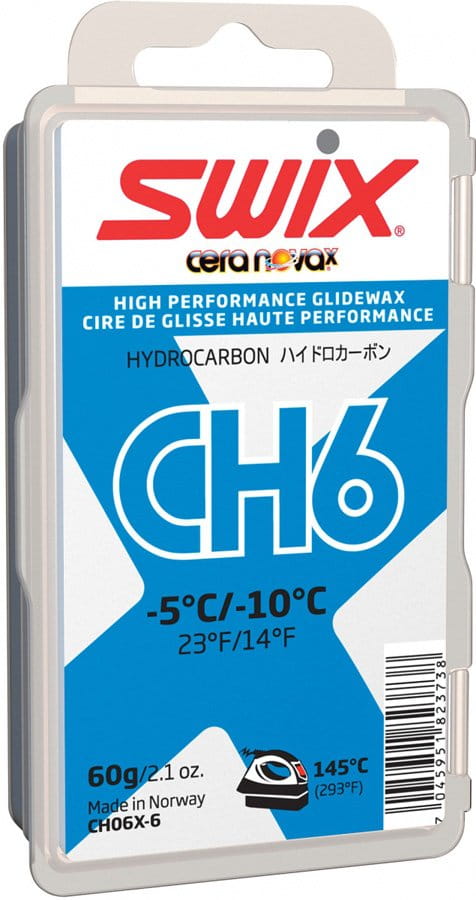 Vosk pro závodní lyžování Swix CH06X modrý 60g