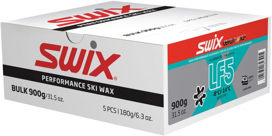 Závodné lyžiarsky vosk Swix Servisní balení, vosk LF05X-9 900 g