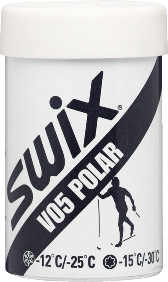 Pevný vosk pro nejchlasnější podmínky Swix polar 45g