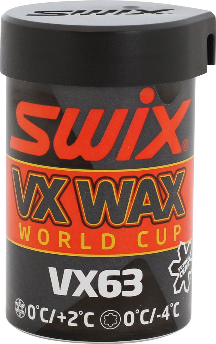 Odrazový vosk s perfektními vlastnostmi Swix Pevný odrazový vosk VX63