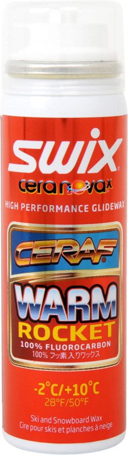 tekutý vosk Swix vosk Cera F Warm Rocket 70 ml
