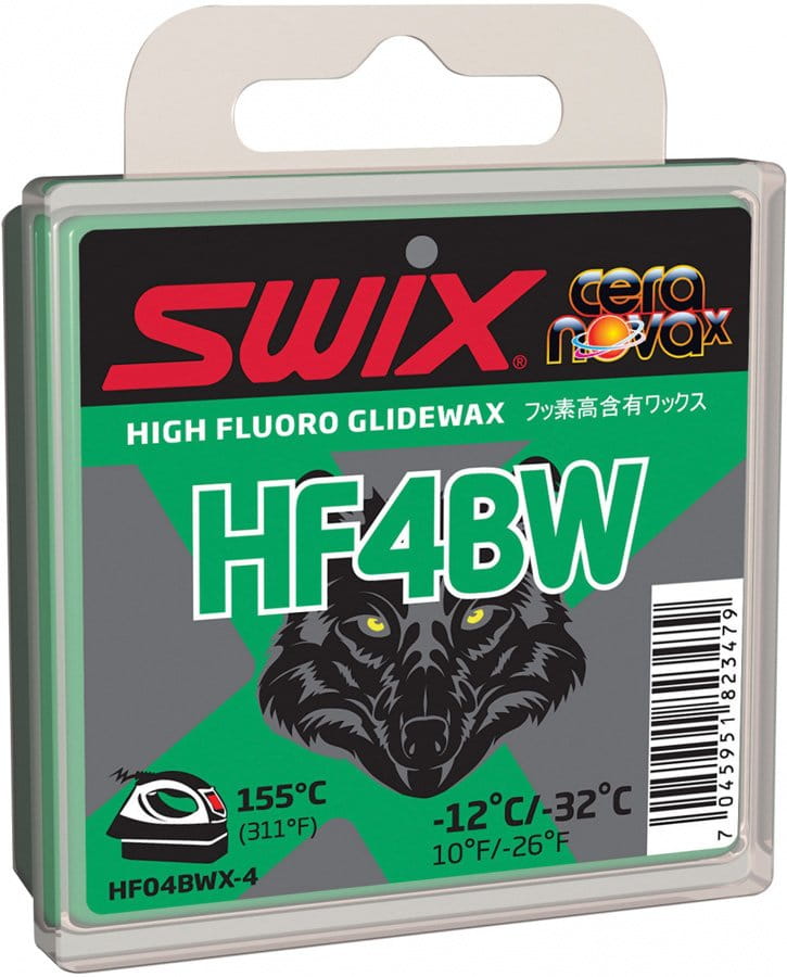 Skluzný vosk Swix vosk HF04BW-4 40g