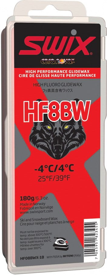 Skluzný vosk Swix vosk HF08BWX-18 180 g