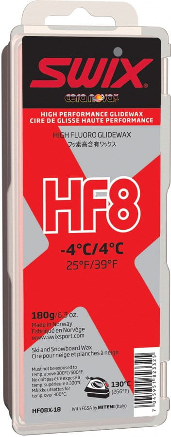 Skluzný vosk Swix vosk HF08X-18 180 g