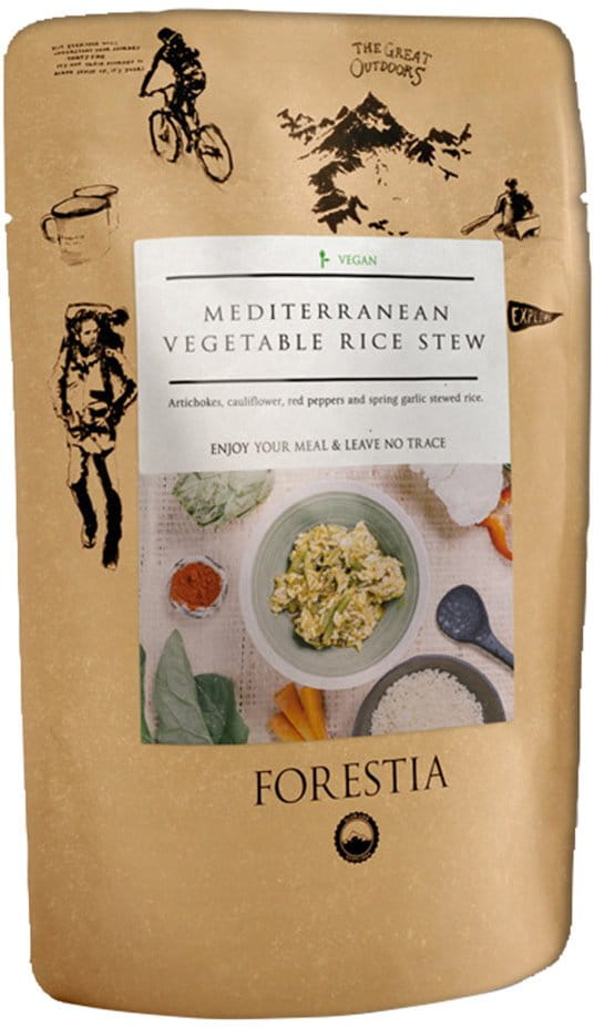 vákuovaná strava Forestia Meditteranean Vebetable rice stew