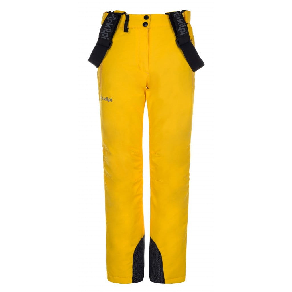Dětské lyžařské kalhoty Kilpi Elare Žlutá