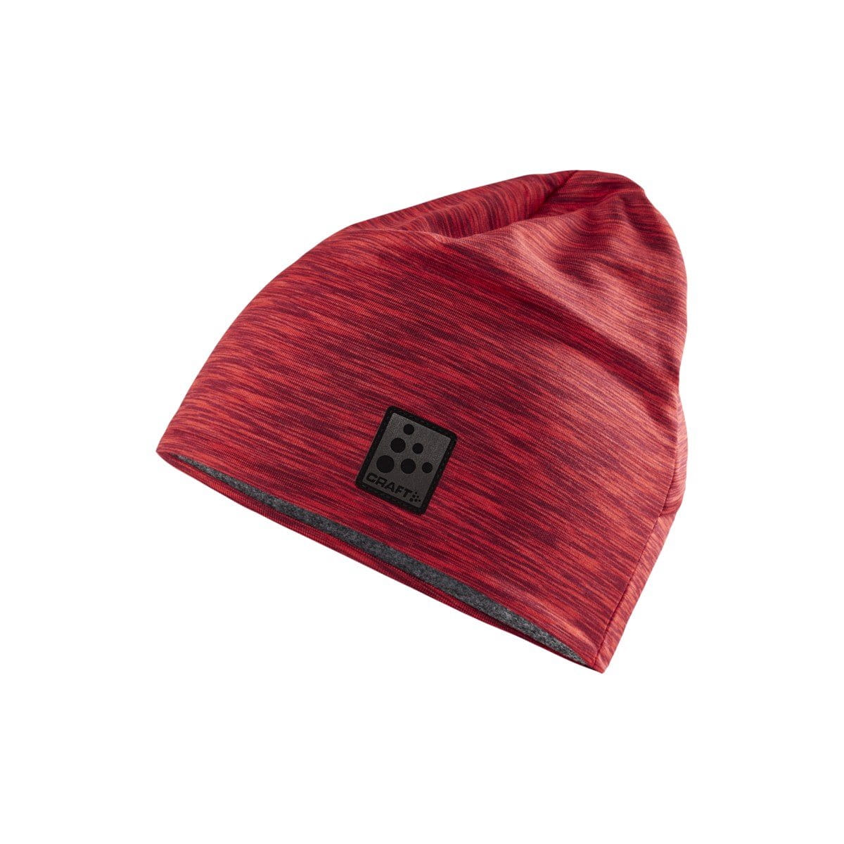 Príjemná a funkčná čiapka Craft Čepice Microfleece Ponytail červená