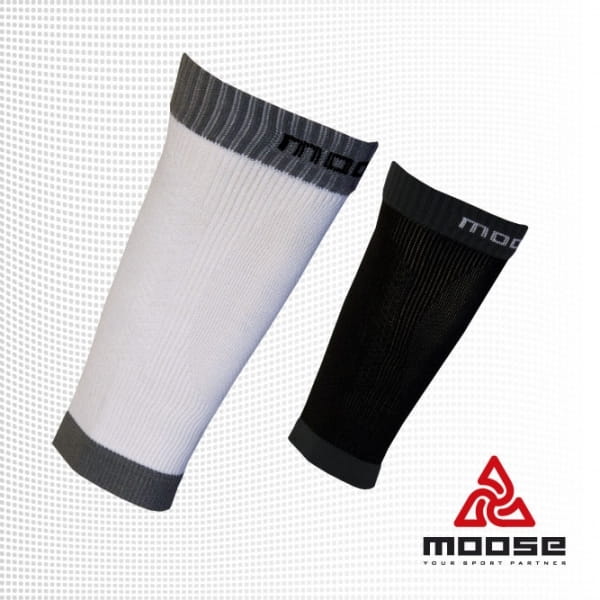 Návleky Moose Compress Booster - čierne - unisexové športové návleky